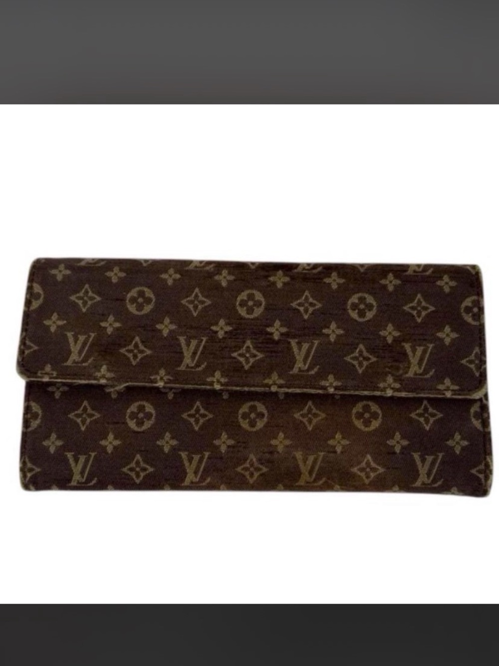 Authentic Vintage Louis Vuitton Mini Lin Sarah Wallet